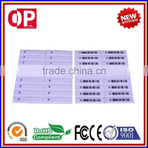 Retail/supermarket EAS Anti Shoplifting 58KHZ AM DR Security Soft Label thumbnail-1