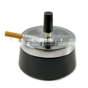 Metal Round Table Ashtray thumbnail-1