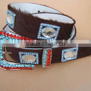 Western Fashion Belt With Leather thumbnail-1