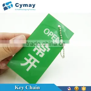 Custom PVC Plastic Key Chain/Room Number Key Chain/shoe Key Chain thumbnail-2