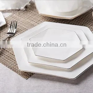 56pcs Bone China Dinner Set/dinnerware Sets/dinner Plate thumbnail-4