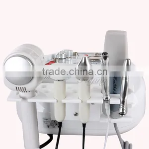 4 In1 Diamond Dermabrasion With Scrubber Diamond Dermabrasion/ultrasonic Skin Scrubber/hot Cold Hammer Microdermabrasion Machine thumbnail-4
