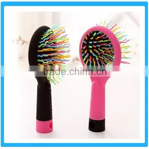 Massage Rainbow Combs,Hot Selling Traveling Comb thumbnail-2