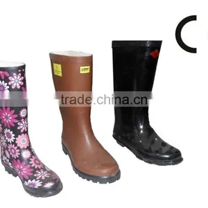 Mens/Ladies/Kids Rain Boots Rubber/PVC Rain Boots Boots Gumboots Fashion Rain Boots thumbnail-1