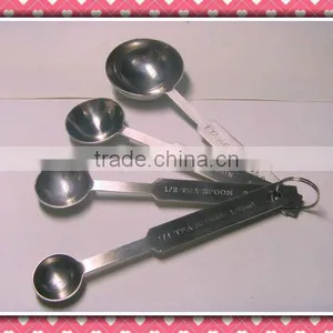 4pcs Stainless Steel Measuring Spoon Set thumbnail-1