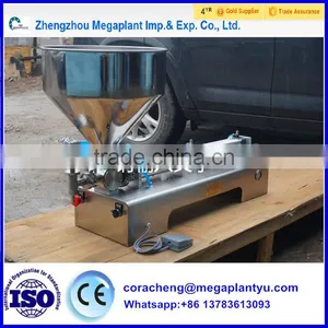 Factory Price Pneumatic Honey Shampoo Cream Paste Filling Machine for Bottle or Bag thumbnail-1