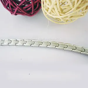Fashion Stainless Steel Bracelet With Customized Health Germanium Bracelet Wholesale thumbnail-4