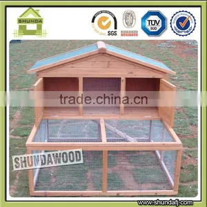 Portable Wood Commercial Rabbit Cage thumbnail-1