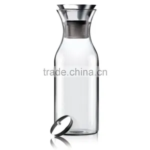 Glass Water Pitcher, Glass Fridge Carafe, Ice Tea Maker thumbnail-2