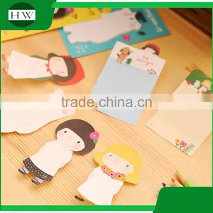 Promotional Wholesale Office Stationery Mini Portable Cartoon Gracebell Sticky Note thumbnail-2