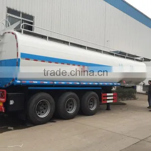 3axles 47.3cbm Fuel Tank Truck Refuel Tank Trailer Truck Oil Tank Truck Mobile Fuel Trailers Road Tankers thumbnail-4