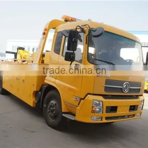China New Dongfeng 6 Wheels Euro4 Wrecker Truck thumbnail-2