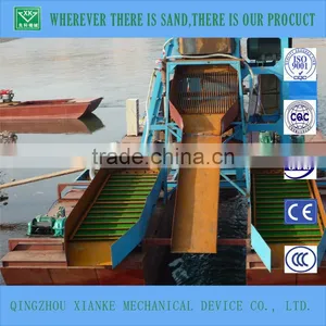100cbm/h Gold Trommel Bucket Chain Dredger Machinery Sales thumbnail-4