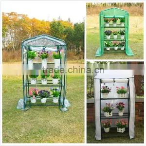 Mini Flower Warm House/ Balcony Green House /3 Tier Dish Rack thumbnail-1