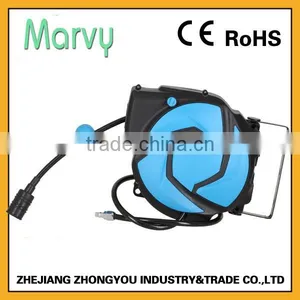 Auto Retractable PU Air Pipe Hose Reel Car Inflating thumbnail-1