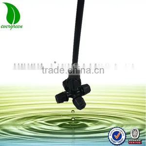 Hot Sale 4-way Nano Mini Garden Irritation Water Sprinkler Mist Spray Nozzle With Valve thumbnail-1