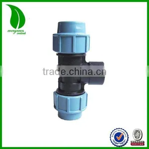 PN16 PP PE COMPRESSION FITTING FEMALE TEE thumbnail-1