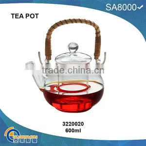 TP020(500ML),heat Resistant Glass Teapot thumbnail-1