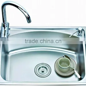 Single Bowl Stainless Steel Kitchen Sink thumbnail-1