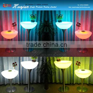 Light up High Table/round Top Table Led& Unique Bar Table Led Furniture thumbnail-6