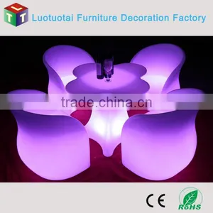 Lounge/leisure Lighted up Led Bar Furniture/wireless Inductive Charging Led Bar Table thumbnail-4