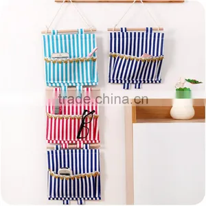 Q115 Lovely Smiling DIY Hanging Storage Bag thumbnail-1