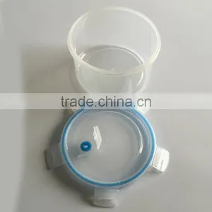 Household 1200ml Plastic PP Round Crisper With Lock thumbnail-3