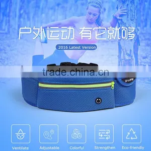 2016 Latest Outdoor Sports Running Waist Bag Fasion Design Anti-theft Running Waist Bag Running Belt For Sale thumbnail-1