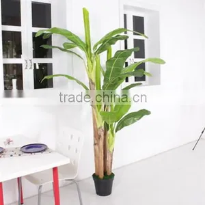 SJ030120 Indoor Decoration Foliage Tree/Plastic Plantain Tree/fake Banana Tree thumbnail-3