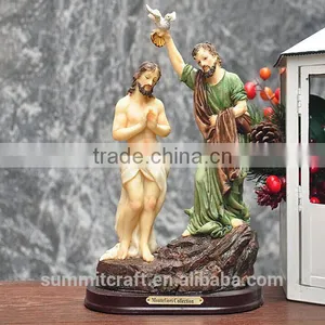 Favors Baptism Decoration Polyresin Jesus Baptism Souvenirs thumbnail-1