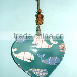 Heart Shape Fish Printed Wall Hanging Decoration thumbnail-1