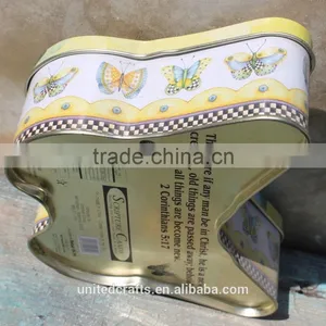 Butterfly Shape Tin Box - Storage Container thumbnail-3