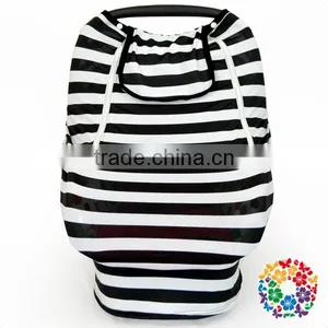 Multi-Use Baby Car Seat Cover With Window Stretchy Baby Nursing Cover thumbnail-4