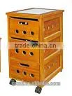High Quality Movable Cheap Wooden Cabinets With Drawers thumbnail-3