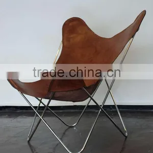 Metal Chair Hot Sale BKF Butterfly Stainless Steel Polishing Finished for Living Room thumbnail-2