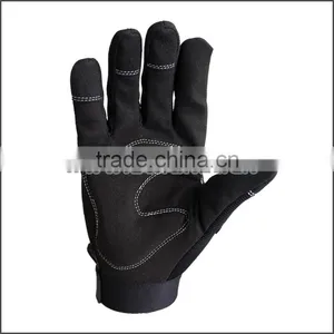 Neoprene Vibration Resistance Artificial Leather Working Gloves thumbnail-1