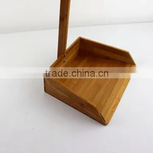 Bamboo Long Handle Dustpan thumbnail-4