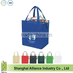 Heat Sealed Non Woven Exhibition Tote Bag thumbnail-1