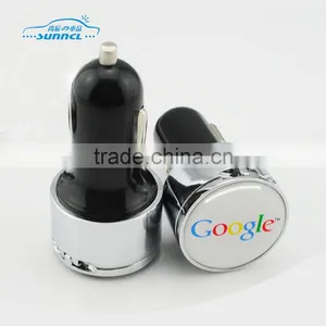 Custom Universal Car Usb Charger, Car Phone Charger, Mini Electric Dual Usb Car Charger thumbnail-1