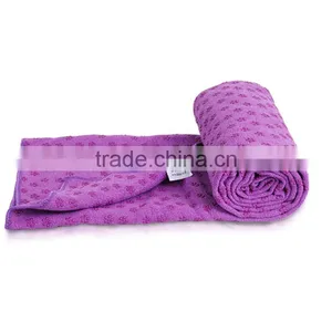 Wholesale ECO Anti-slip 100% DTY Yoga Towel For Fitness thumbnail-2