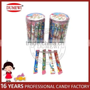 Fruit Flavor Sour Chewy Milk Candy PVC Jar Package thumbnail-1