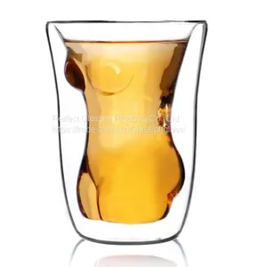 Sexy Lady Body Cup Whisky Cup and Beer Cup for Bar Party Glass Cup Red Wine Cup Customized Glass Cup thumbnail-1