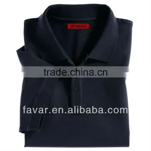 Blank Sublimation Black 65%cotton 35%polyester Fabric Work T-shirt thumbnail-1