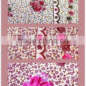 Reactive Dyed Duvet Cover Printed Bed Sheet Fabric Make to Order thumbnail-3
