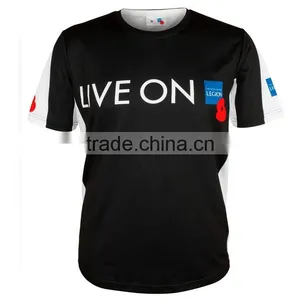 Dry Fit and High Quality Sublimation Print Running t Shirt thumbnail-4