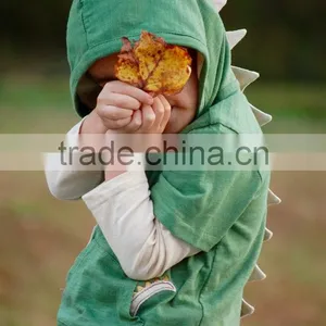 Unisex Dino Hoodie Dinosaur Costume Party Kids Trex Clothing Cool Baby Clothes thumbnail-1