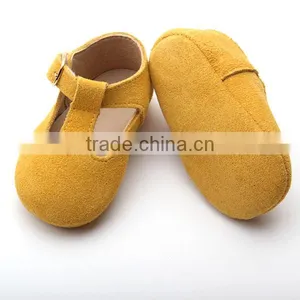 Baby T-bar Childrens Moccasins Shoes for Girls thumbnail-3