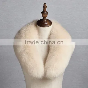 Myfur Wholesale Black Color Real Fox Fur Collar For Women Winter Coat thumbnail-4