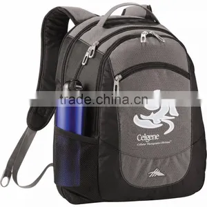 High Sierra Fly-By 17" Computer Backpack - TSA-friendly, Has Mesh Computer Viewing Window and Comes With Your Logo. thumbnail-2