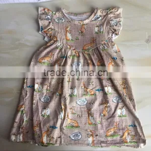 WY-653 Cute Girl Dresses in Stock Kids Frocks Online 1 Year Old Birthday Dress for Baby Girl thumbnail-5
